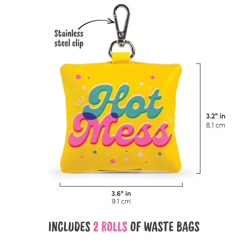 Fred Hot Mess Poop Bags & Holder (5288437) - Image 2