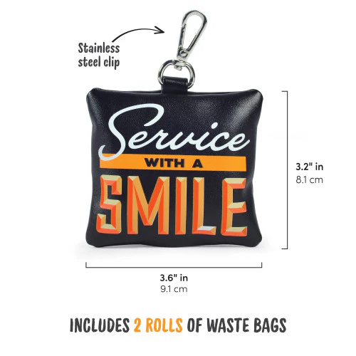 Fred Service with a Smile Poop Bags & Holder (5288436) - Image 3