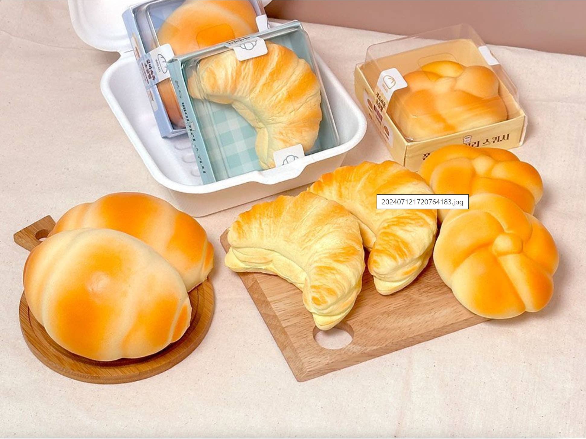 Fresh Bakery Bread Squishy Stress Relief Toy - Image 6