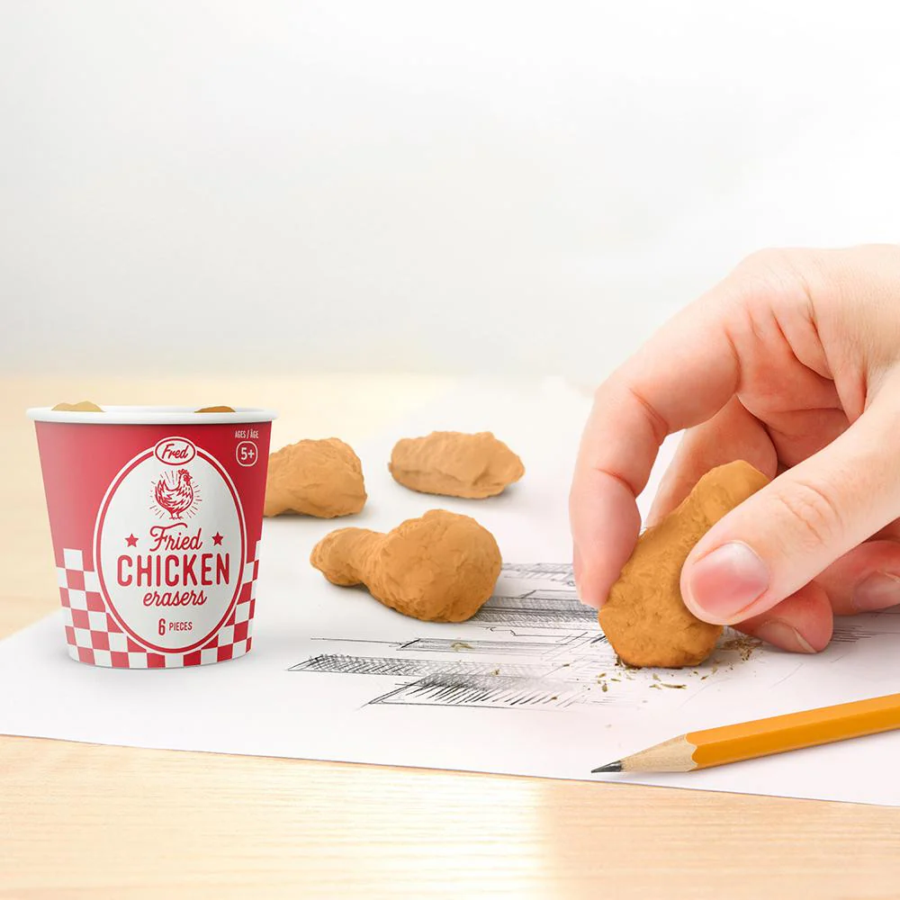 Fried Chicken Erasers (FRD 5246943) - Image 2