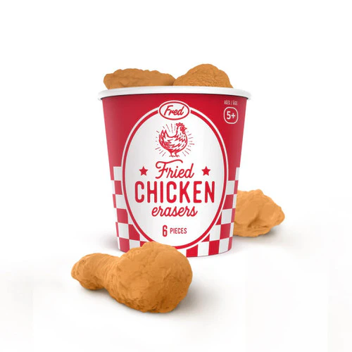 Fried Chicken Erasers (FRD 5246943) - Image 3