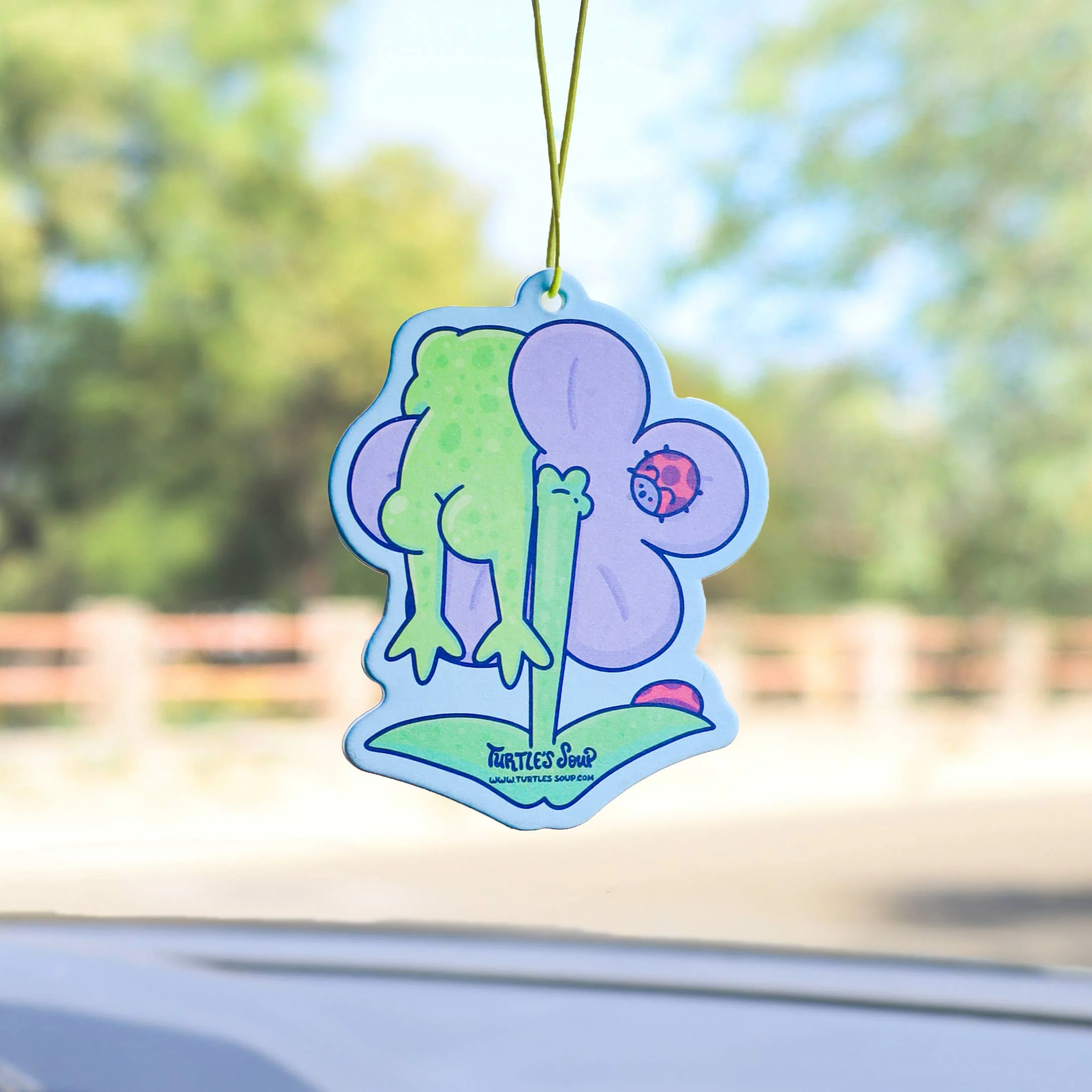 Frog Booty Car Vehicle Scented Air Freshener - Image 4