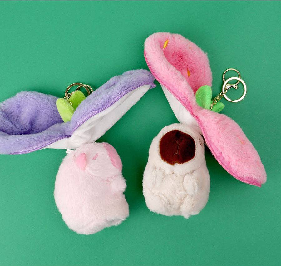 Fruit Zipper Capybara Plush Keyring (Random) - Image 5