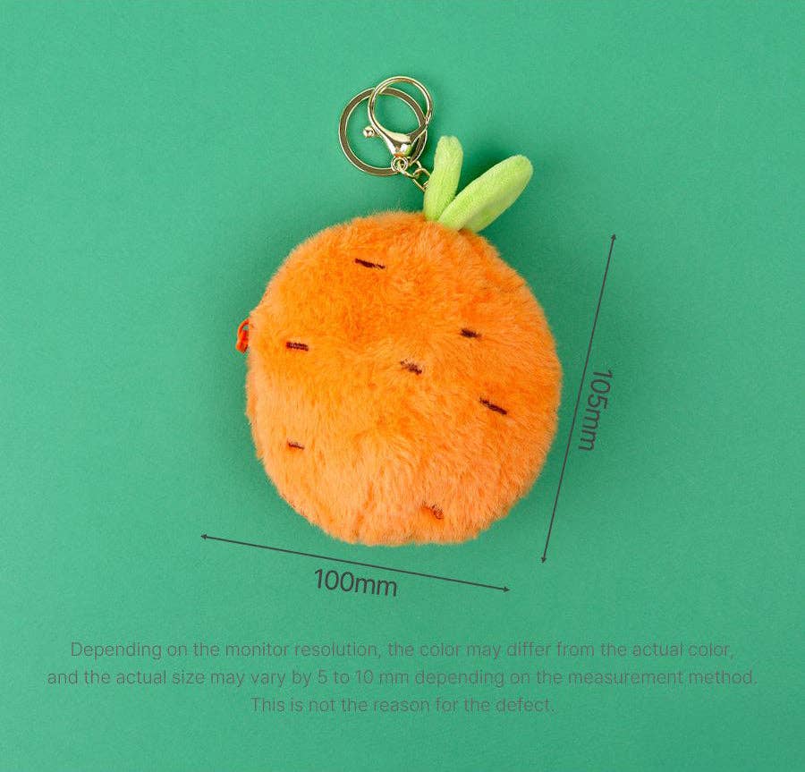 Fruit Zipper Capybara Plush Keyring (Random) - Image 7