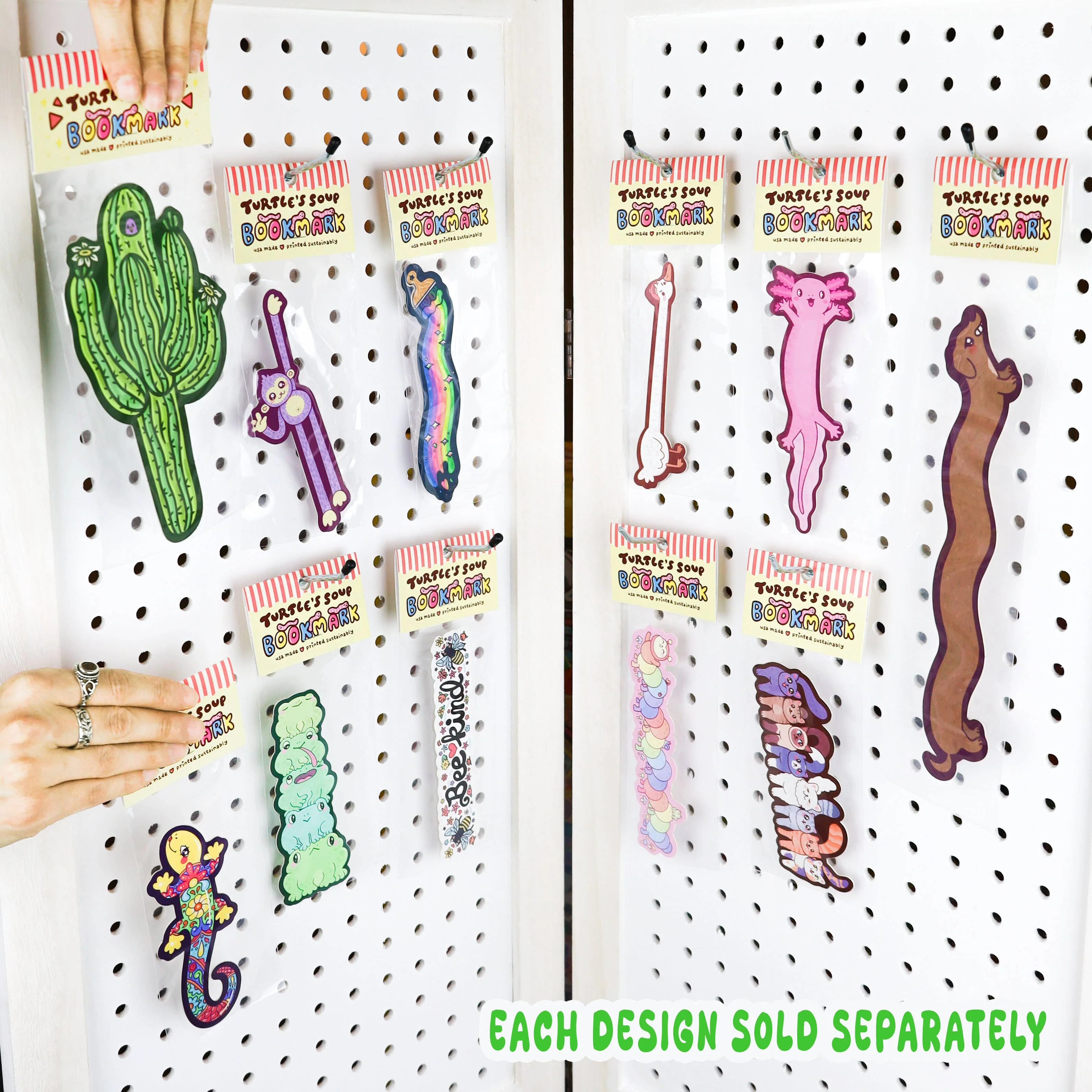 Funny Frog Butts Book Lover Reading Gift Bookmark - Image 4