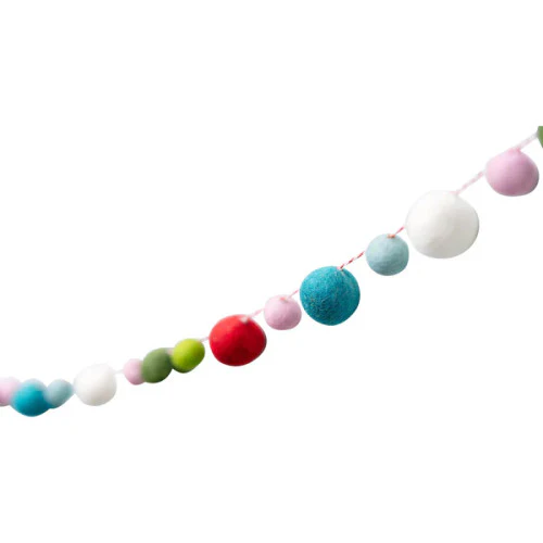Glory Haus 72" Merry & Bright Felt Garland - Image 3