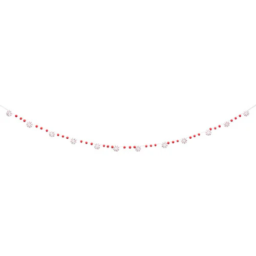 Glory Haus 72" Peppermint Felt Garland - Image 2