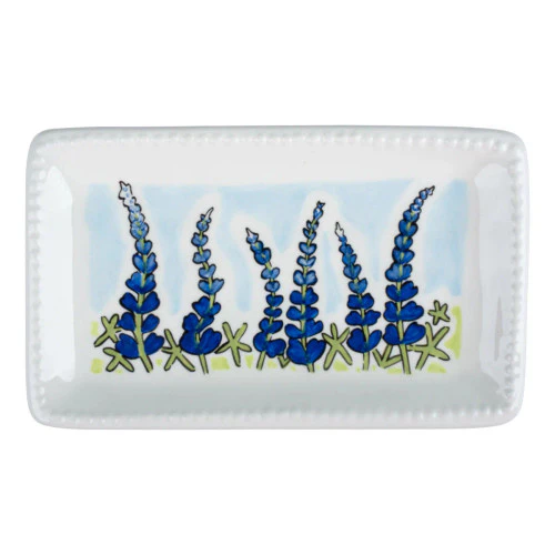 Glory Haus Ceramic Bluebonnet Trinket Tray - Image 3
