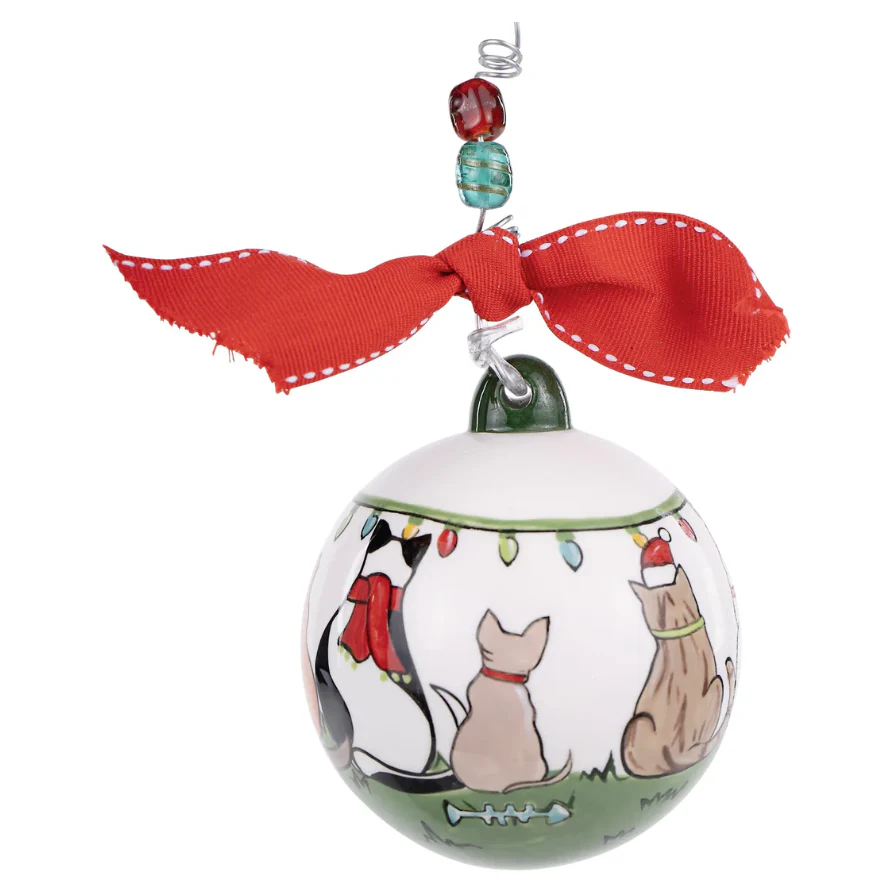 Glory Haus Merry Cat-Mas Ornament - Image 2