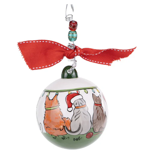 Glory Haus Merry Cat-Mas Ornament - Image 3