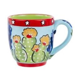 Glory Haus Texas Wildflower Cactus Ceramic Mug (27163701) - Image 2