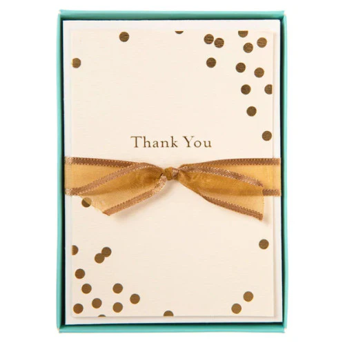 Graphique de France Confetti Thank You Boxed Cards - Image 3
