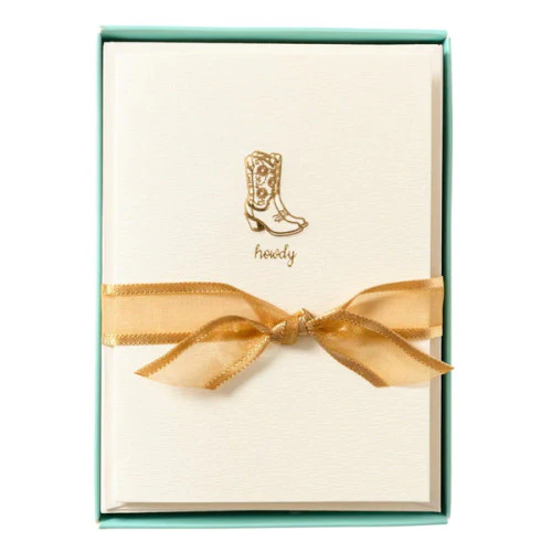 Graphique de France Cowgirl Boots La Petite Boxed Cards - Image 3