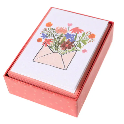 Graphique de France Flower Envelope Boxed Cards - Image 3