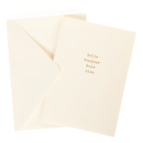 Graphique de France Hello Languages Boxed Cards - Image 2