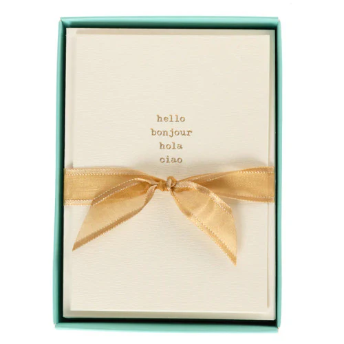 Graphique de France Hello Languages Boxed Cards - Image 3