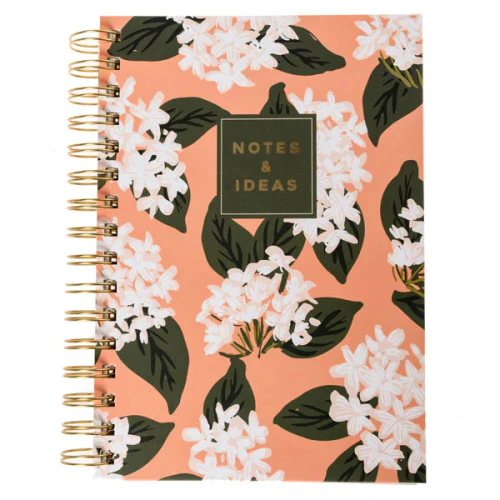 Graphique de France Jasmine Flowers Hardbound Journal - Image 3
