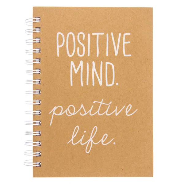 Graphique de France positive mind positive Life Hardbound Journal