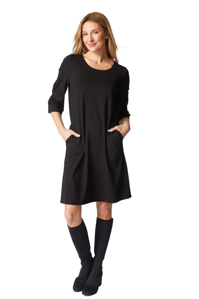 Habitat Core Travel City Solid Black Dress (55988) - Image 3