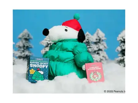 Hachette Peanuts: Snoopy Puffer Jacket Desktop Inflatable Collectible - Image 2