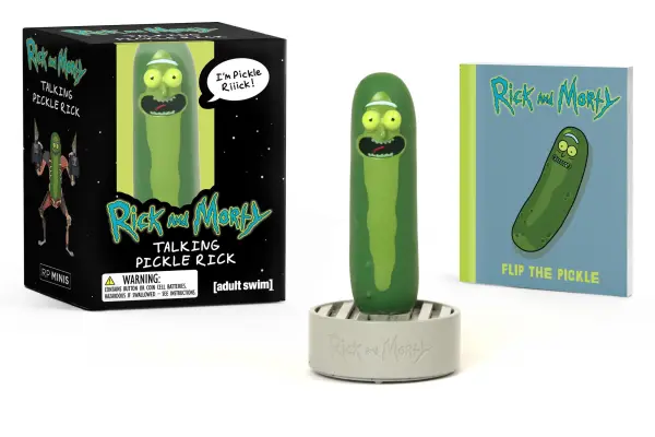 RP Minis Rick and Morty Talking Pickle Rick Collectible