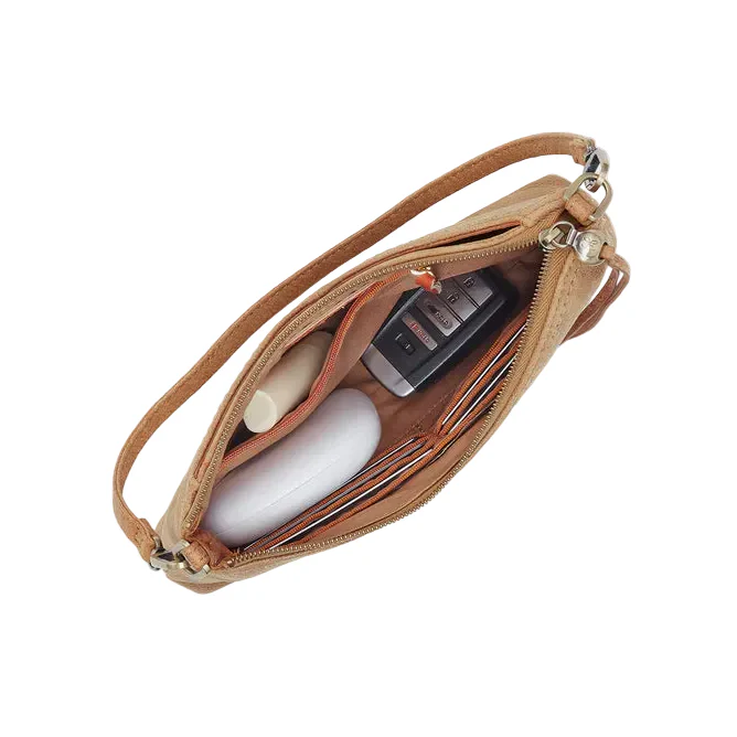 HOBO Darcy Polished Leather Crossbody (Whiskey)(NV-22921WHKY) - Image 3