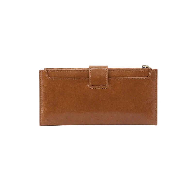HOBO Dunn Polished Leather Continental Wallet (2 Colors) - Image 4