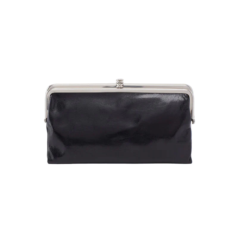 HOBO Lauren Polished Leather Clutch-Wallet (2 Colors) - Image 5
