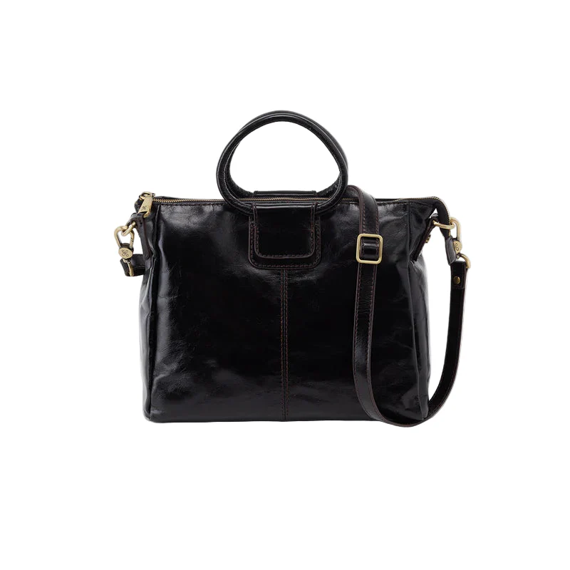 HOBO Sheila Polished Leather Medium Satchel (4 Colors) - Image 5