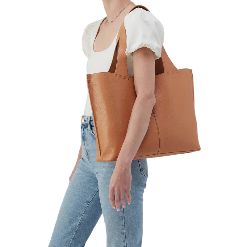 HOBO Vida Biscuit Micro Pebble Leather Large Tote - Image 2