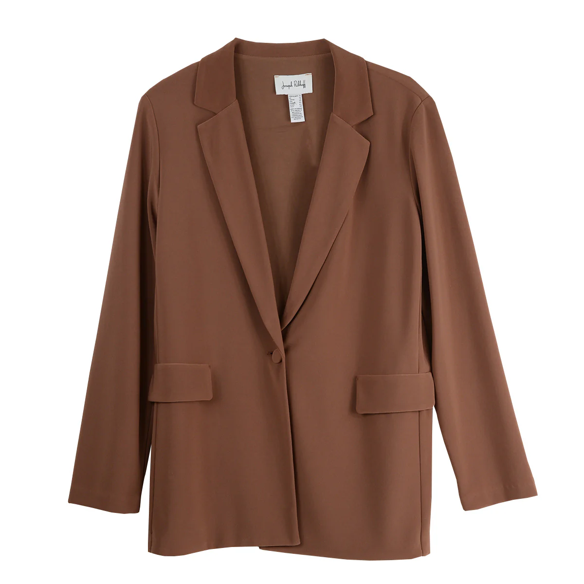 Joseph Ribkoff Silky Knit one button Blazer (Moon Stone ) (231064) - Image 3