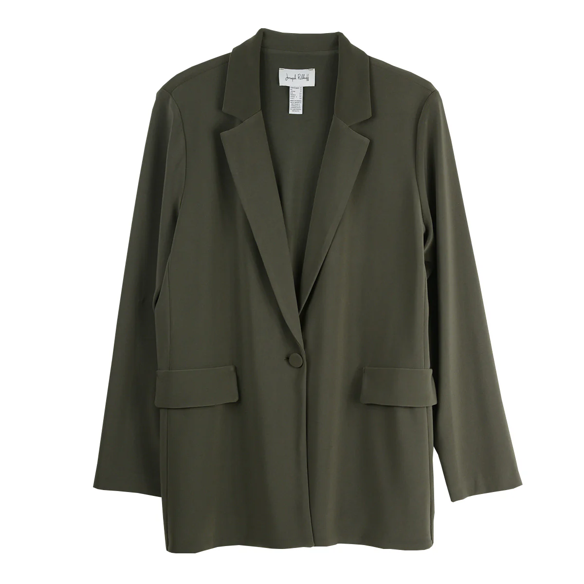 Joseph Ribkoff Silky Knit one button Blazer (Moon Stone ) (231064) - Image 4