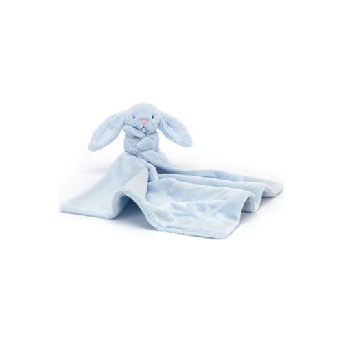Jellycat Bashful Blue Bunny Soother - Image 3