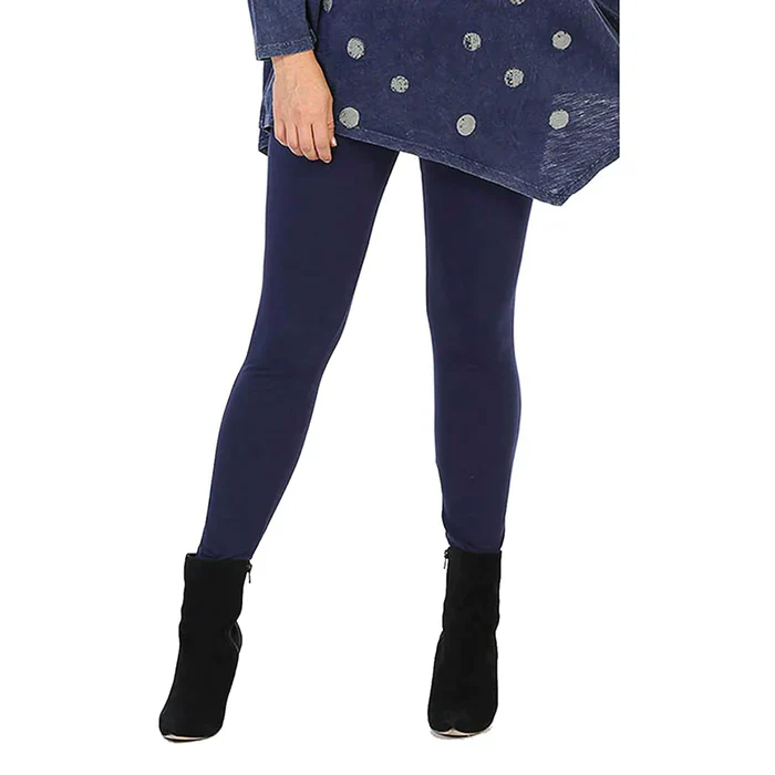 Jess & Jane Cotton Spandex Ankle Legging (Multiple Colors) (M31) - Image 3
