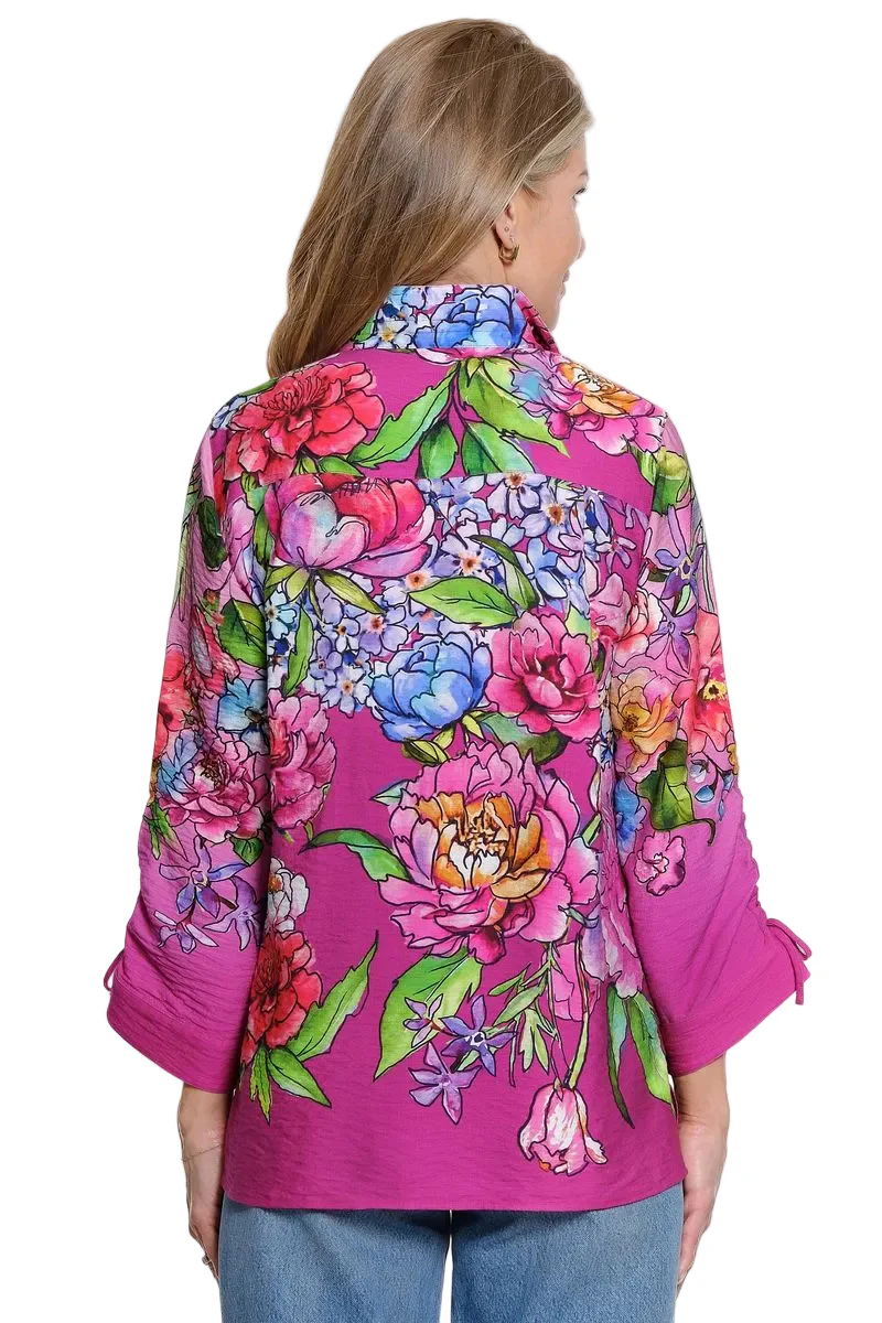John Mark Floral Tunic (J16330TM)(Floral) - Image 2