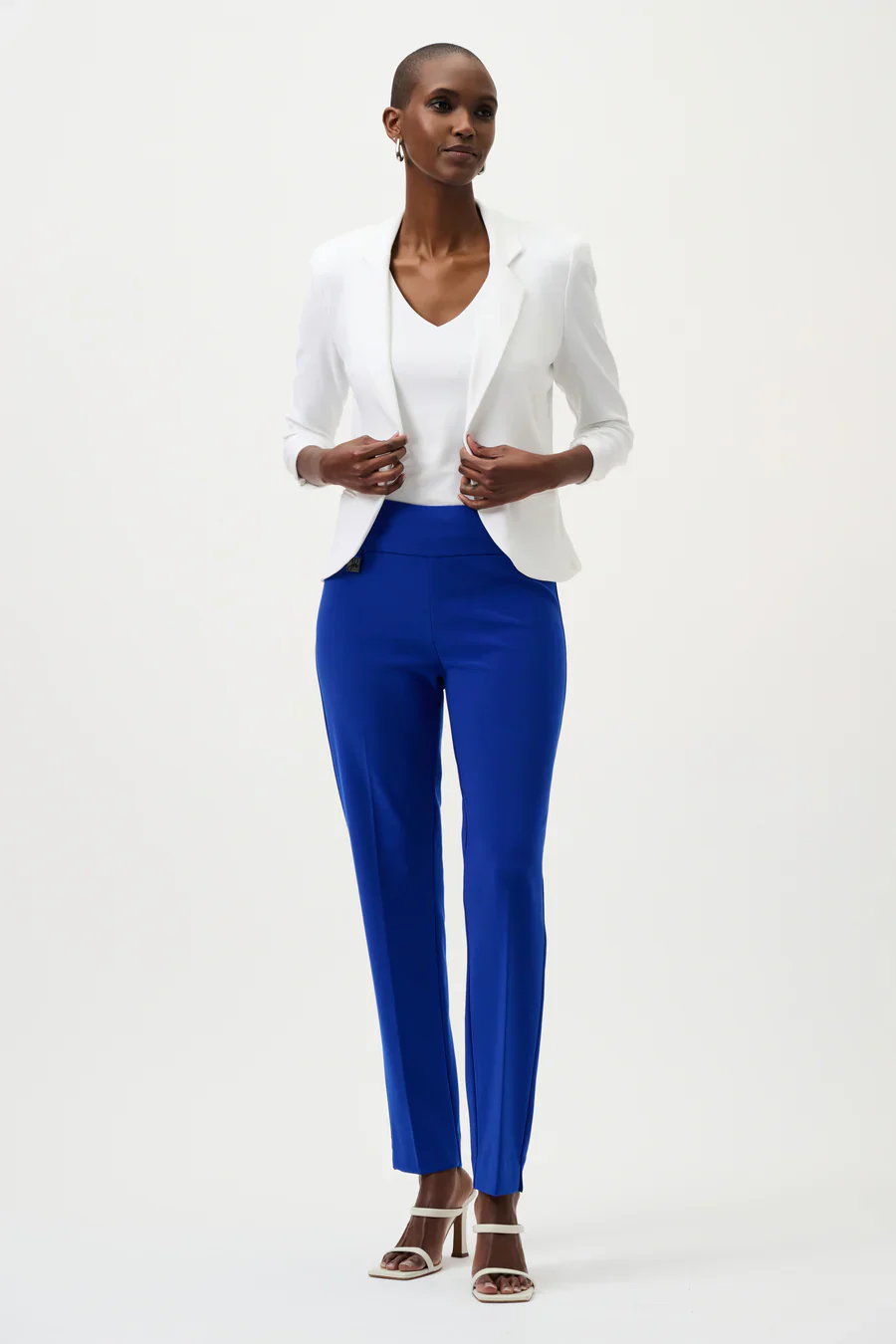 Joseph Ribkoff slim fit pant ( Royal Sapphire)Size 14) ( 144092)
