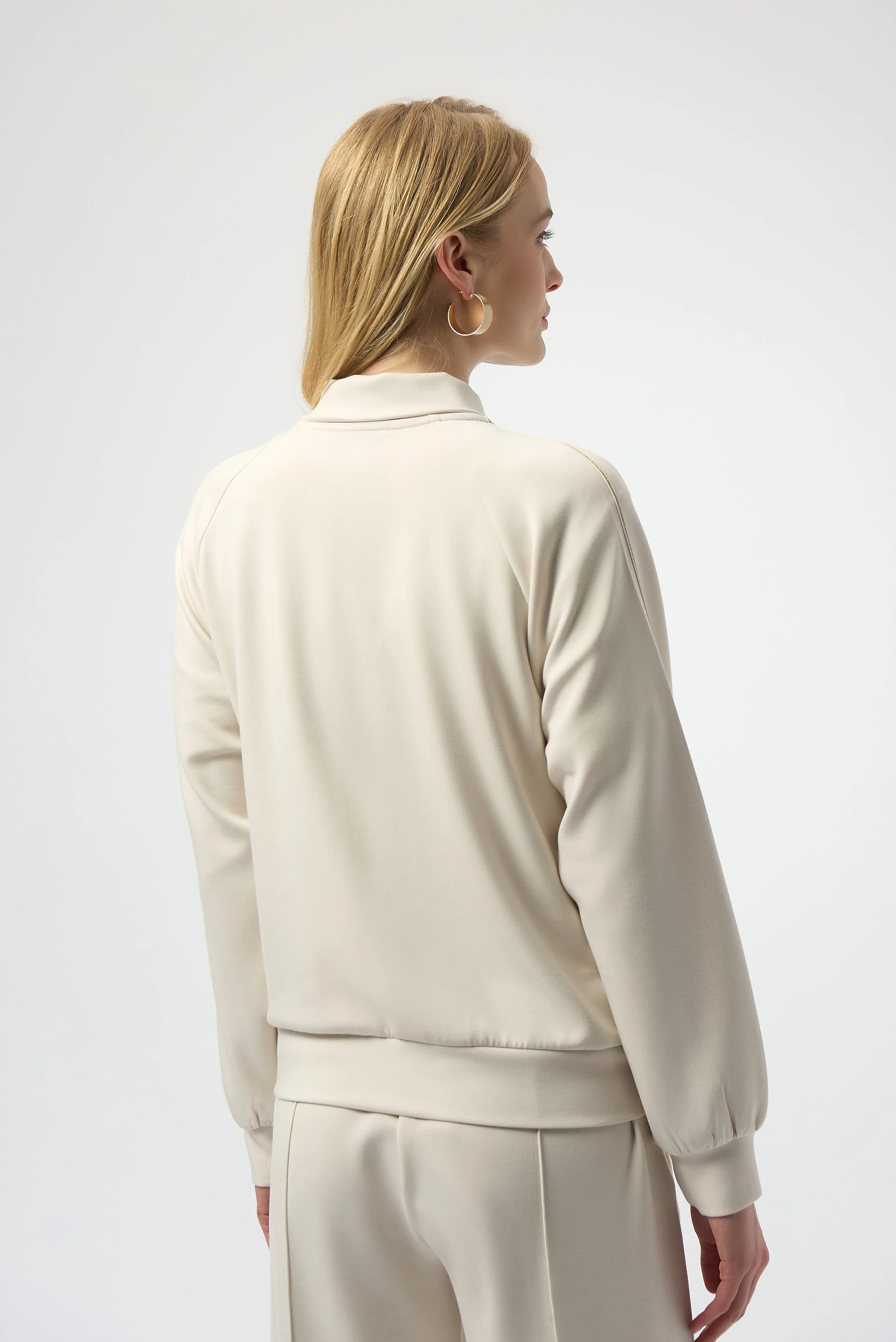 Joseph Ribkoff Zip Front Hip Jacket (BRCH) - Image 3