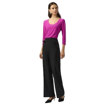 Joseph Ribkoff Scoop Neck Cosmos Pullover Top (253945) - Image 3