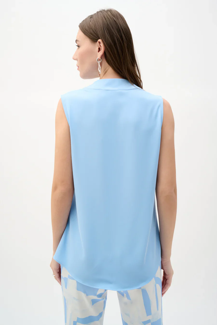 Joseph Ribkoff Tie sleeve Pull-over (261070)(Pink Sherbert) - Image 2