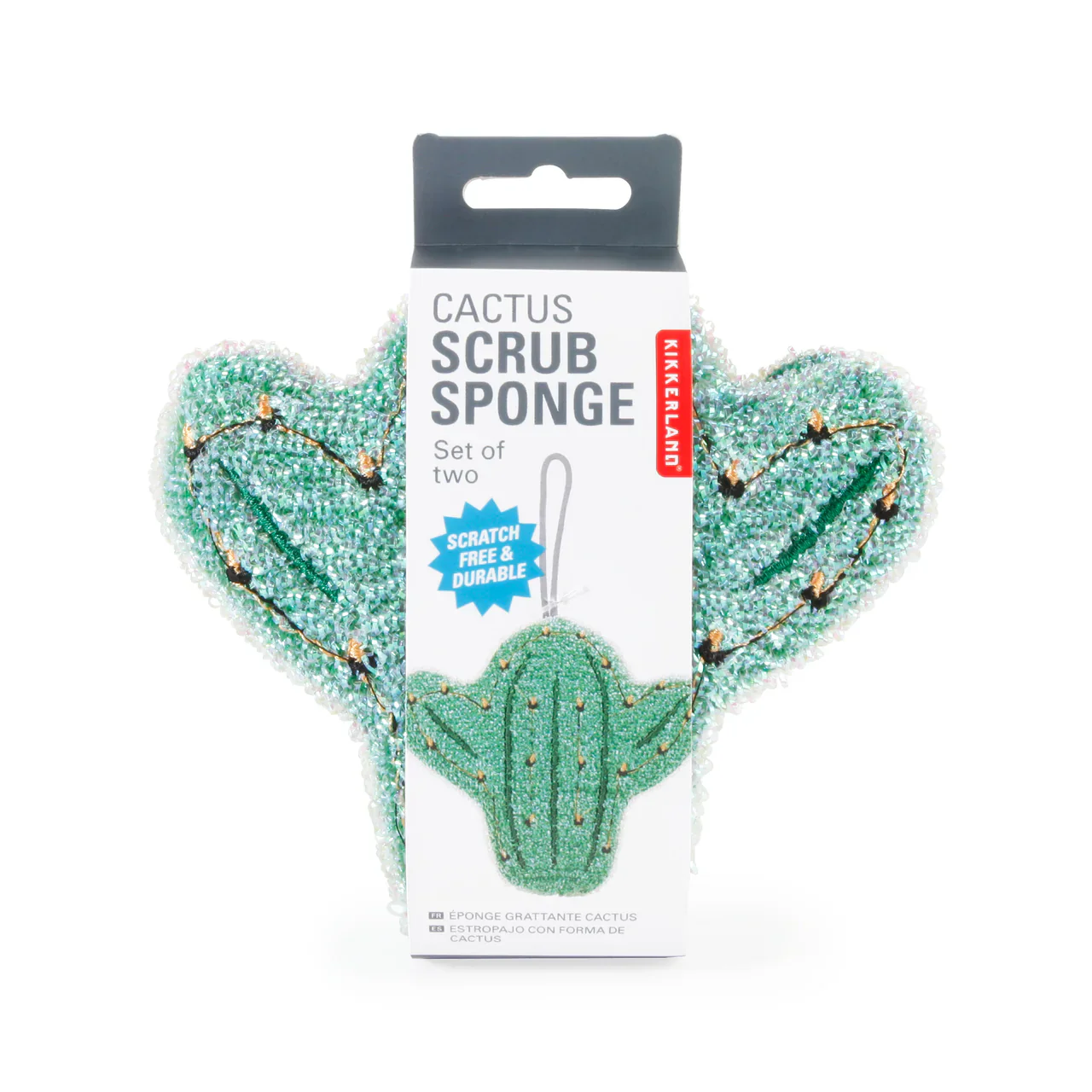 Kikkerland Cactus Sponge Set of 2 - Image 3