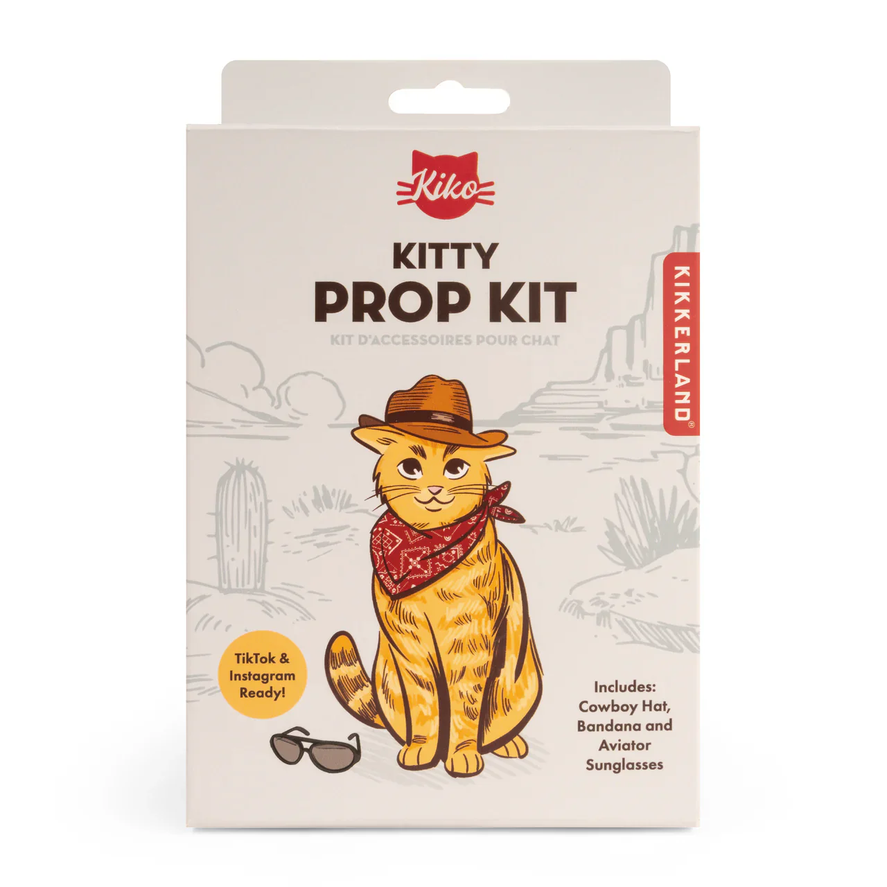 Kikkerland Kiko Kitty Prop Kit - Image 2