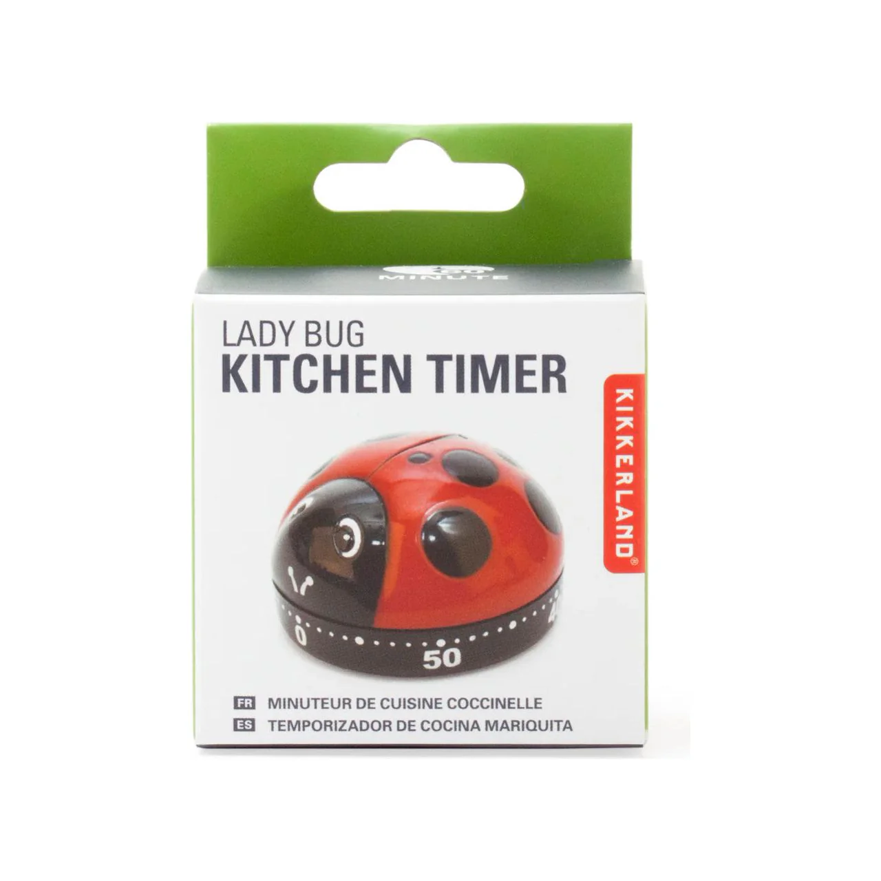 Kikkerland Ladybug Kitchen Timer - Image 2