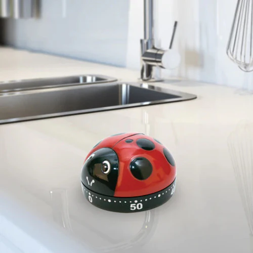 Kikkerland Ladybug Kitchen Timer - Image 3