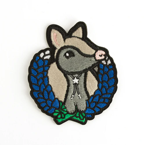 Laurel Armadillo Fuzzy Patch  Lux A29 - Image 3