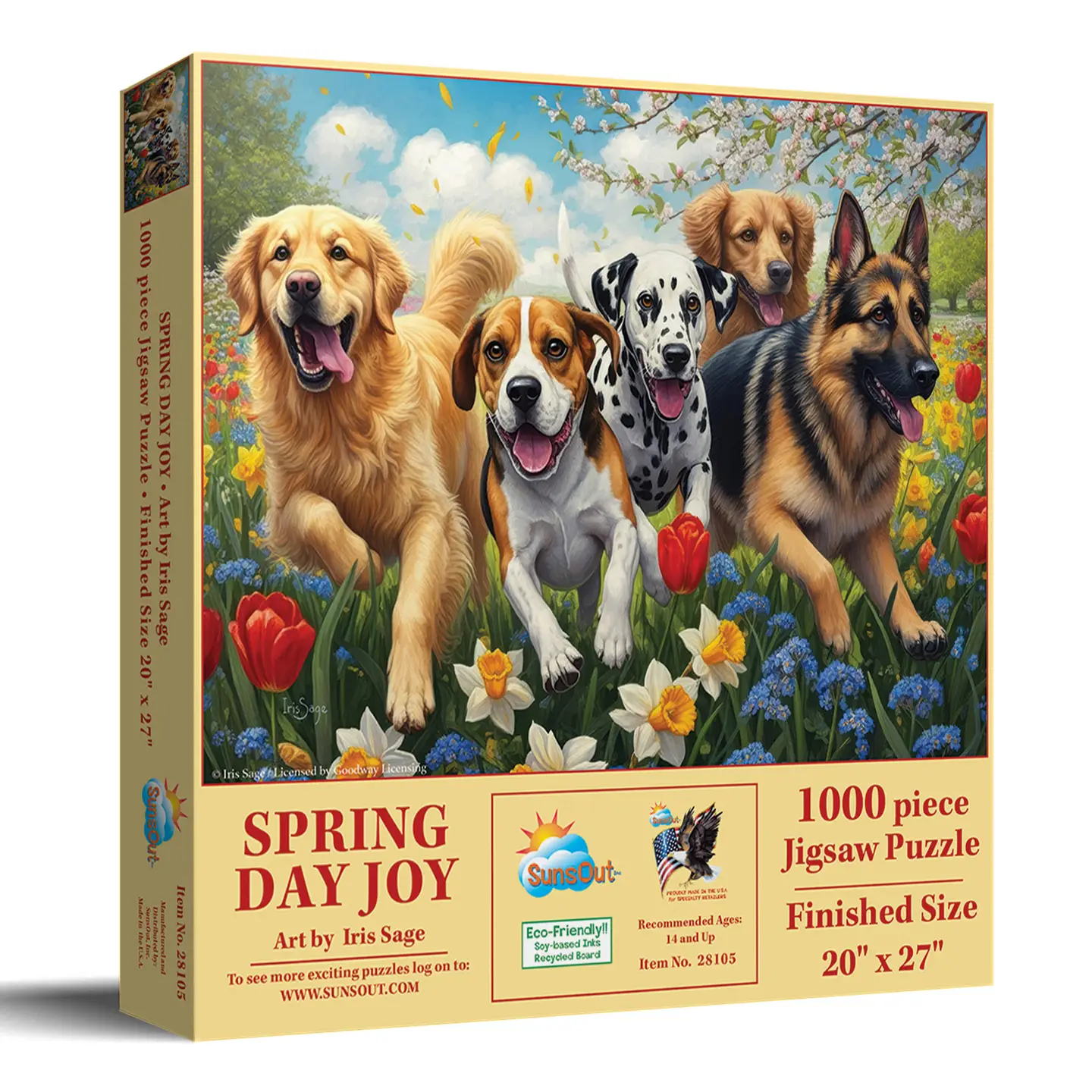 Spring Day Joy  1000 Piece Jigsaw Puzzle (28105) - Image 2