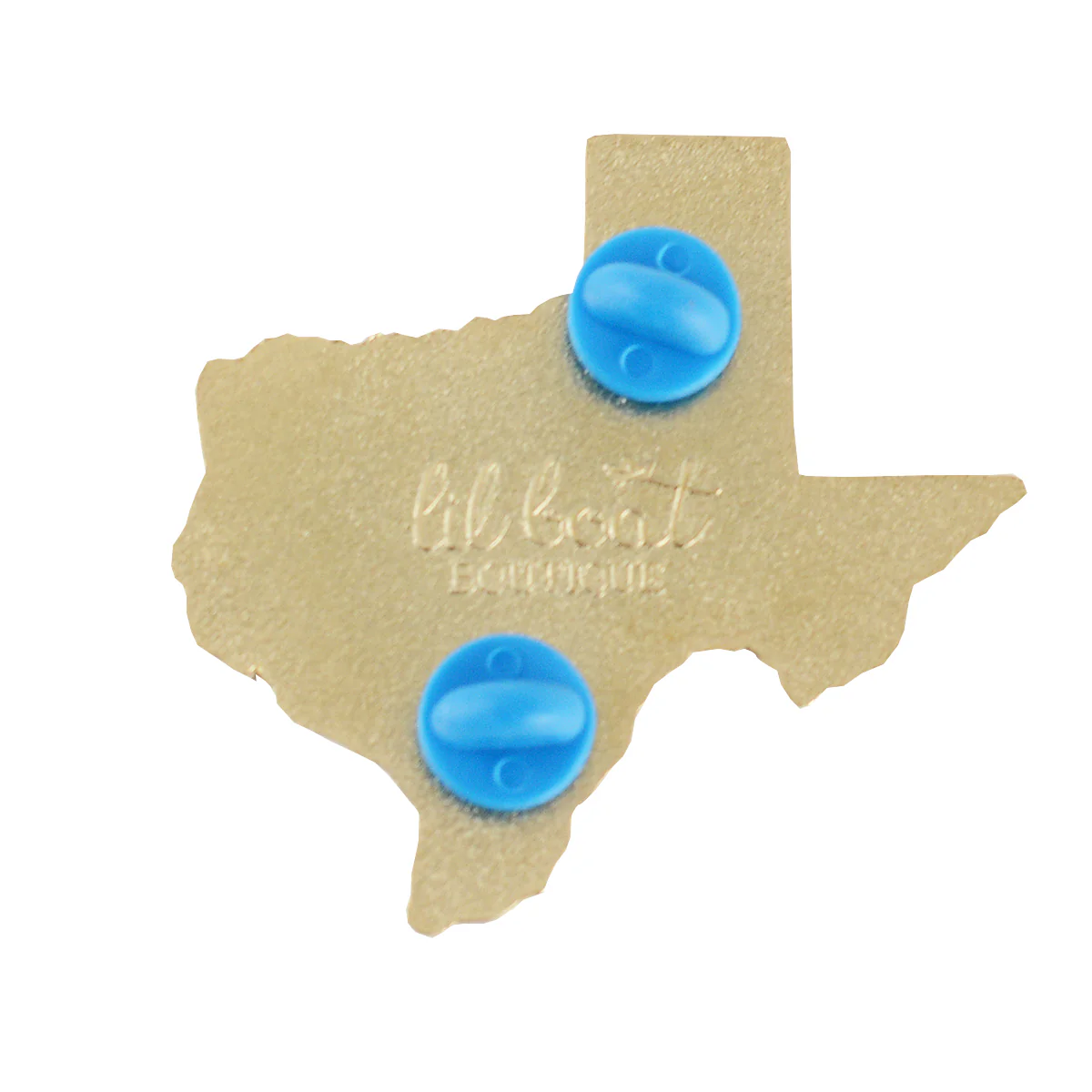 Lil Boat Boutique Texas Enamel Pin - Bluebonnet State Flower - Image 2