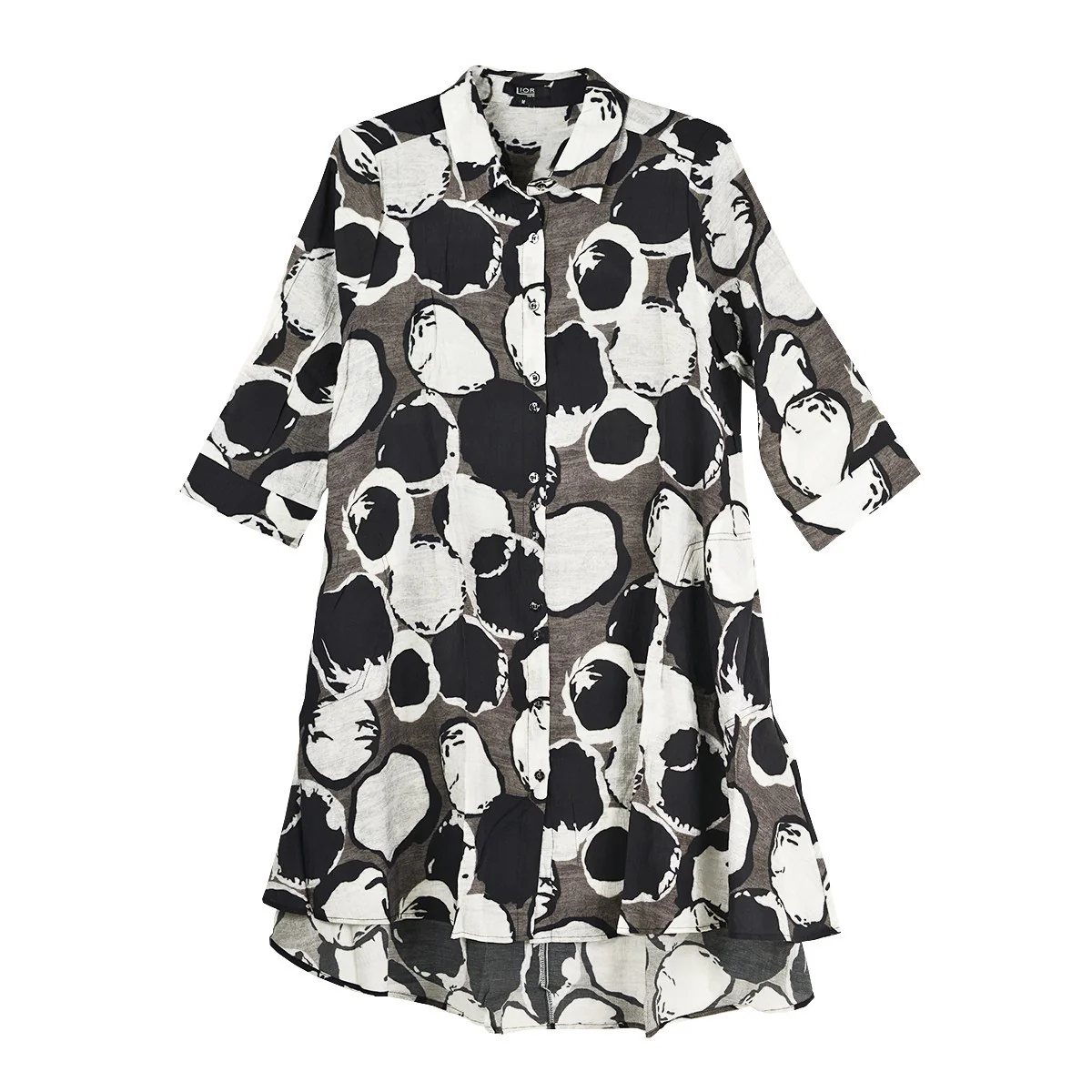 Lior Boyfriend Long Hi-Low Swing Dress