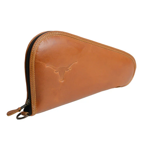 Longhorn Embossed Leather Deadwood Pistol Case (C5598) - Image 2