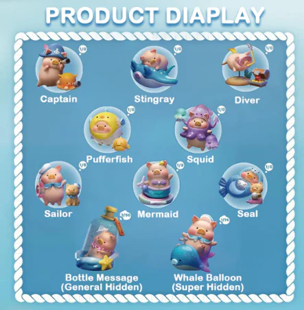 Lulu the Piggy Ocean Series Blind Box - Image 3