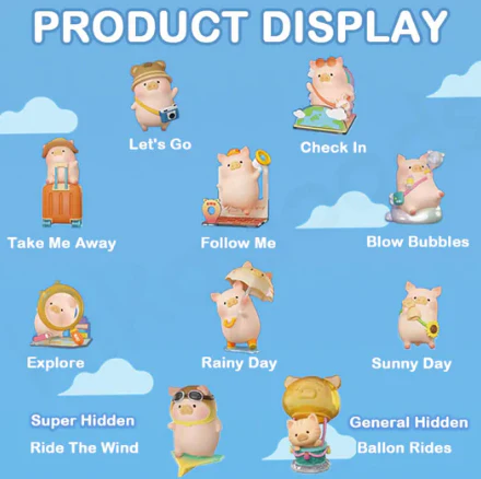 Lulu the Piggy's Travel Series Blind Box - Image 2